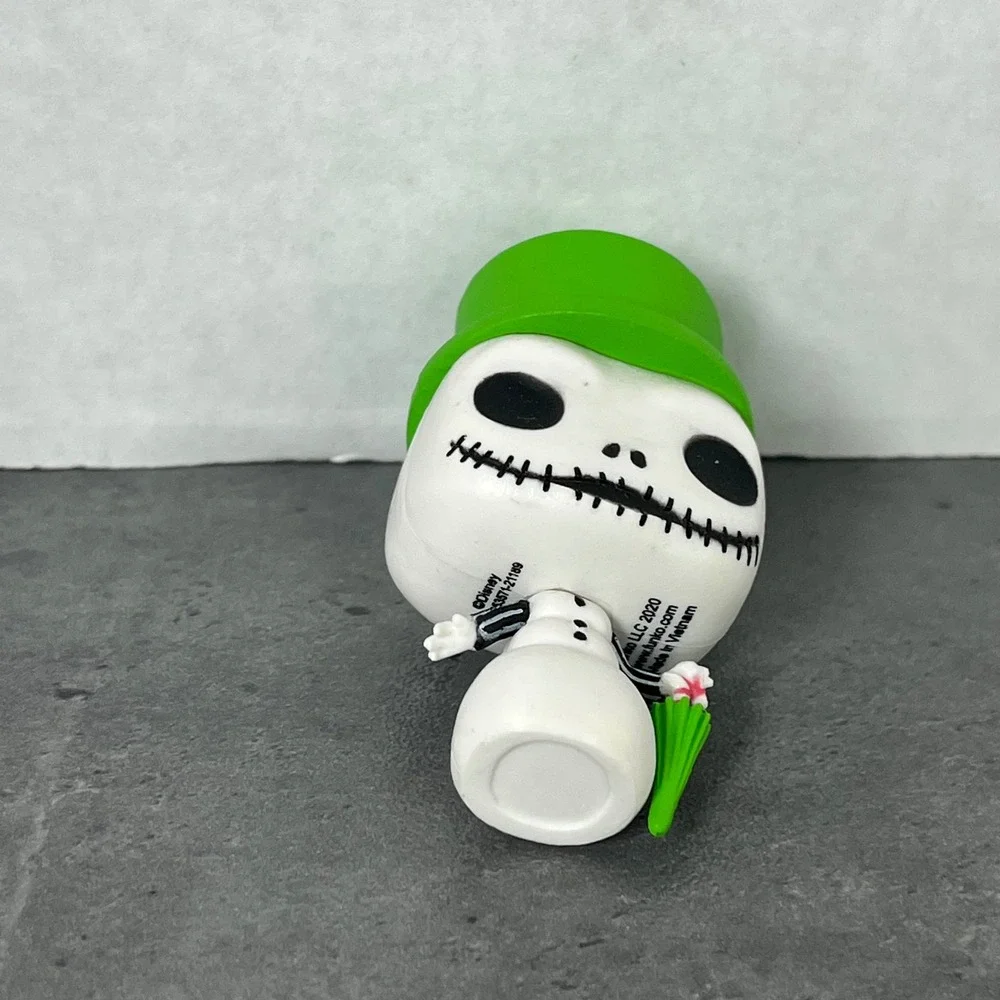 Mini Funko Pop The Nightmare Before Christmas Jack Skellington Snowman Green Hat